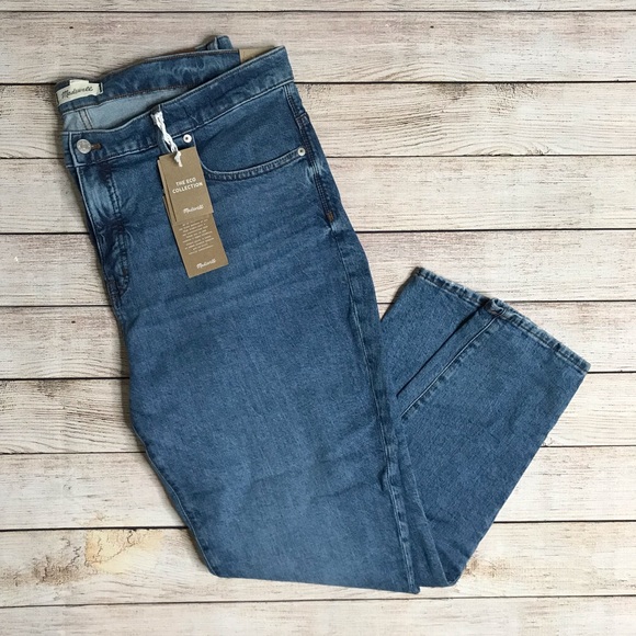 NWT Madewell "The Eco Collection" 9" High-Rise Skinny Jeans Size W34 - Picture 2 of 16